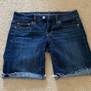 American eagle jean shorts